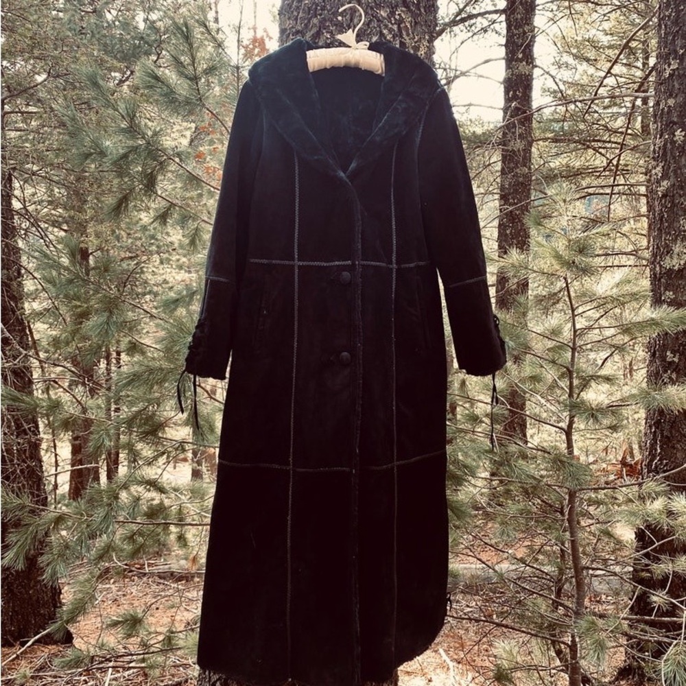 Vintage Women’s Fur Black Coat
